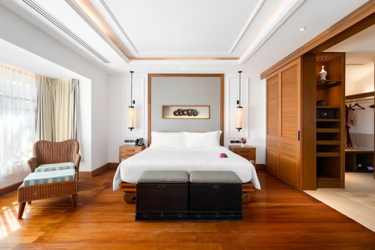 Вилла Делюкс с бассейном, вид на пляж