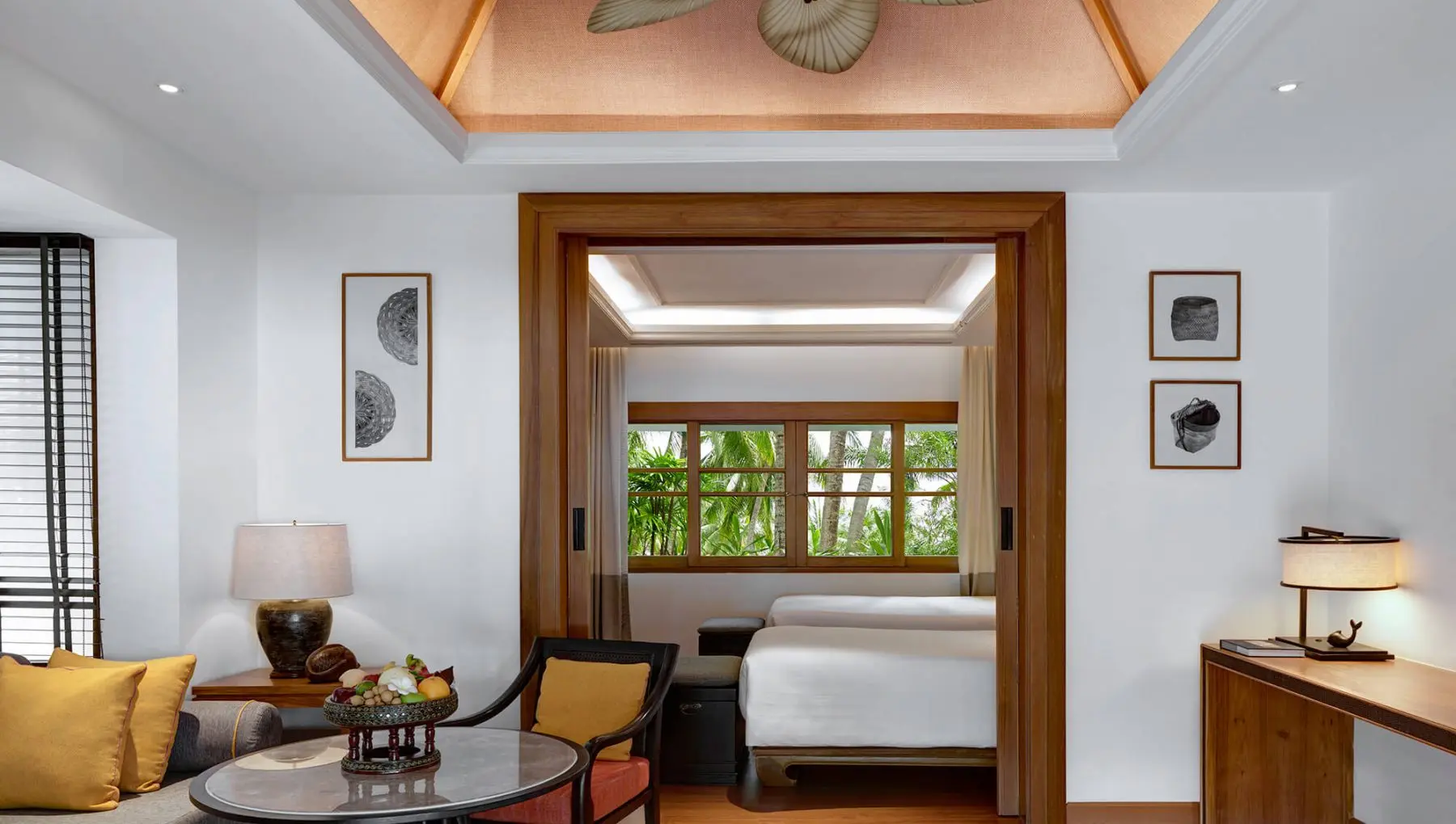 Вилла Делюкс с 2 спальнями и бассейном, вид на пляж