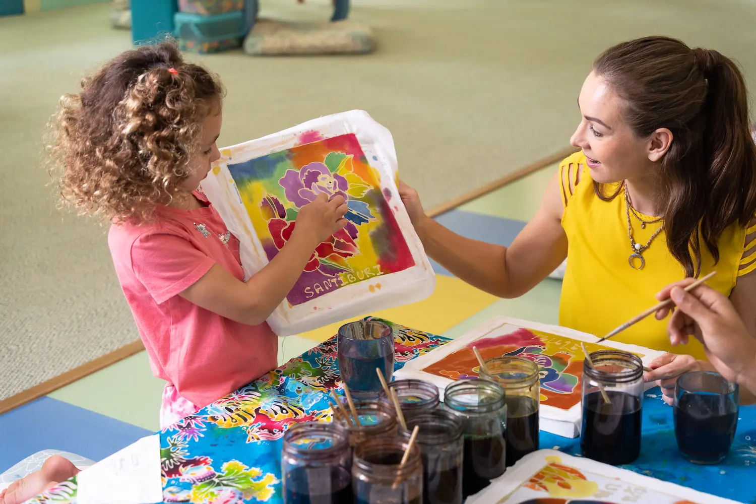 Santiburi-Panya-Yim-Batik-Painting