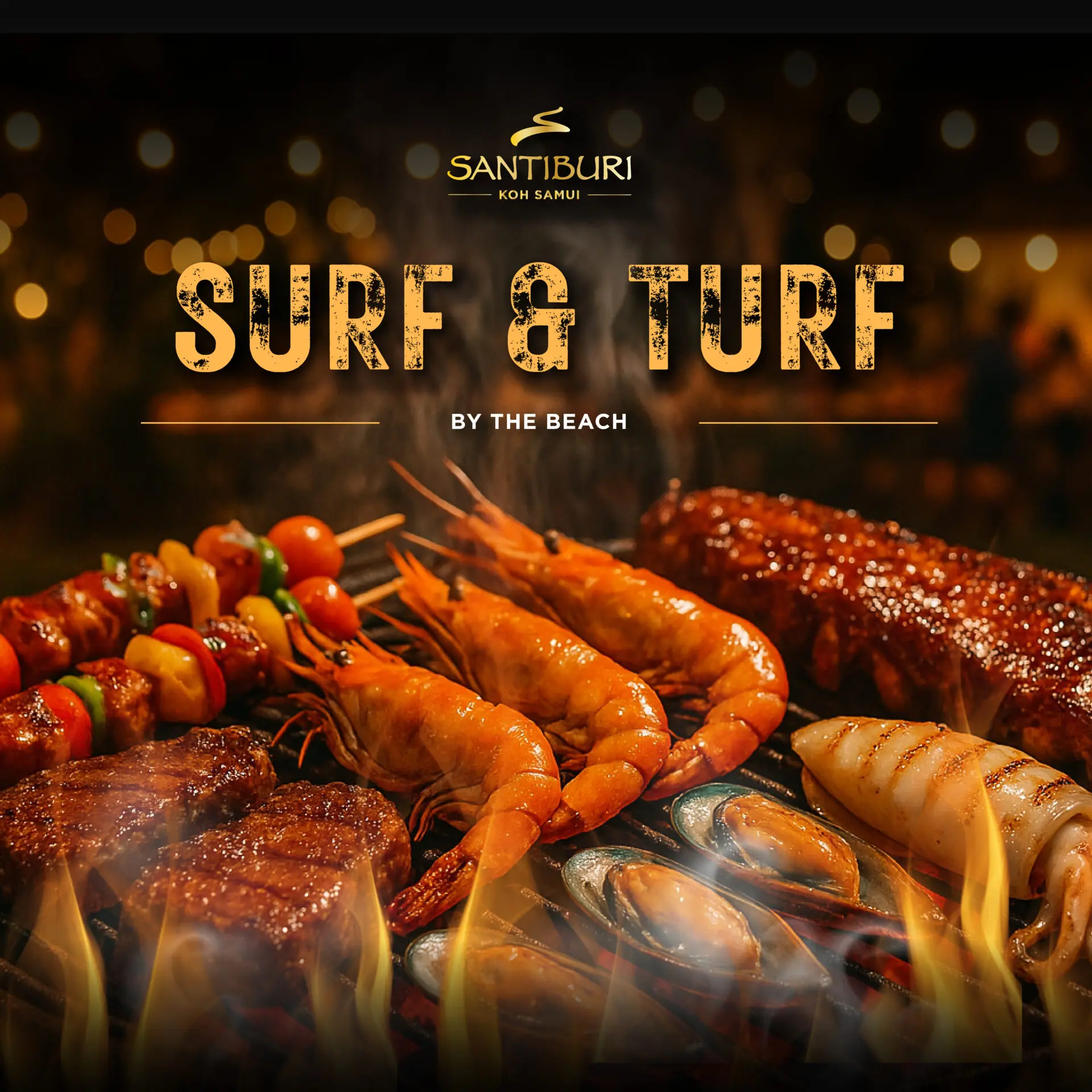 Themed Night - Surf & Turf  By The Beach