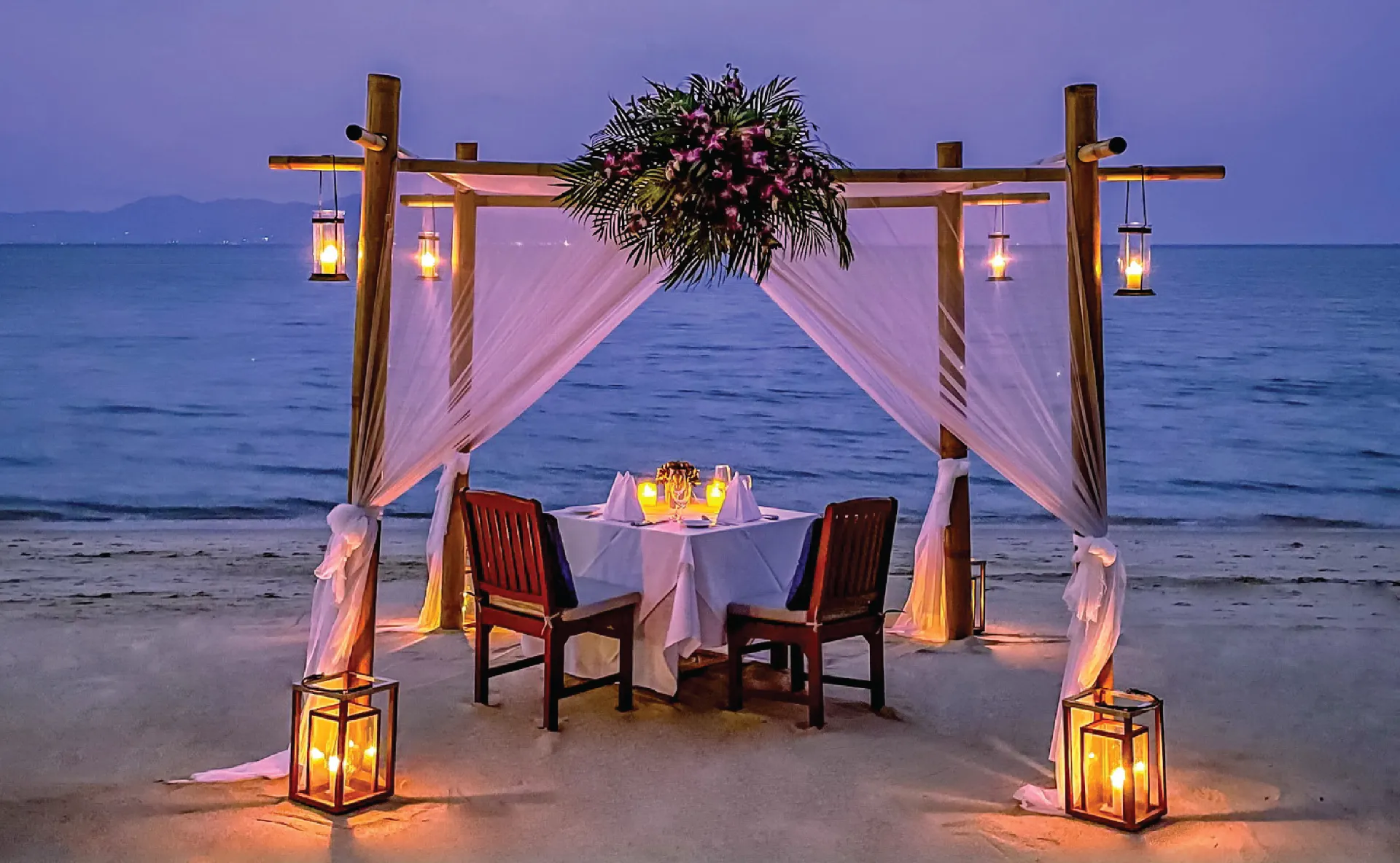 Private Dining On The Beach