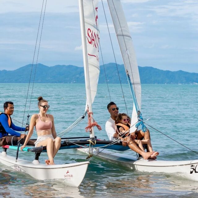 Discover new experiences and learn new skills while protecting the ocean. All the thrilling watersports at Santiburi are non-motorised so we can preserve our precious ocean habitats as we explore, connect and make memories.⁠
⁠
#SHRsustainablesundays #SHR #EnrichingJourney #SantiburiKohSamui #สันติบุรีเกาะสมุย #eatsleepreef #stayoceanminded⁠