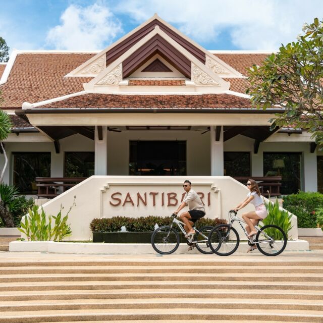 Explore the secret charms of our locale on two wheels; a bicycle journey through our neighbourhood unveils its most captivating corners.⁠
⁠
Tag someone you’d want to explore with below.⁠
⁠
#SantiburiKohSamui #สันติบุรีเกาะสมุย ⁠