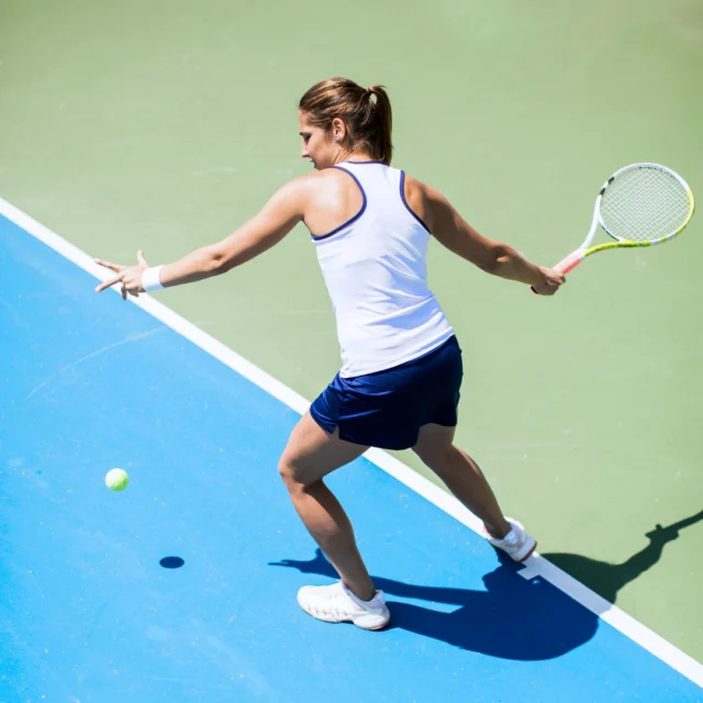 Surrounded by the tropical charm of Samui, our tennis courts offer the perfect escape for a session of sun and sport.⁠
⁠
Who’s up for a match?⁠
⁠
#SantiburiKohSamui #สันติบุรีเกาะสมุย