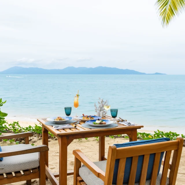 Delectable dining meets serene coastal views at The Beach House — the perfect pick for a memorable meal. ⁠
⁠
Your table awaits by the sea.⁠
⁠
#SantiburiKohSamui #สันติบุรีเกาะสมุย