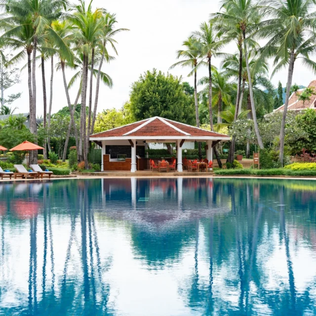 We’re ringing in the New Year with a restful day by the pool, surrounded by the verdant nature of Koh Samui.⁠
⁠
Join us for fresh beginnings in this heart of paradise.⁠
⁠
#SantiburiKohSamui #สันติบุรีเกาะสมุย