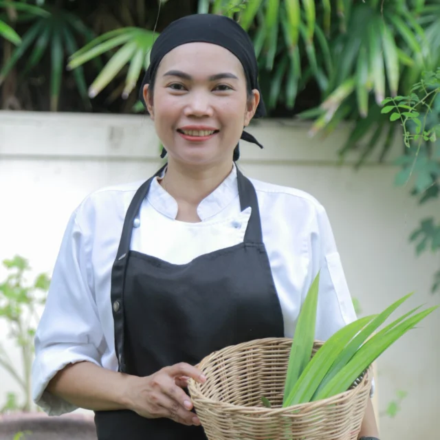 Discover freshness at @salathaiatsantiburi, where our chefs enhance every authentic Thai dish with herbs picked from our garden. ⁠
⁠
Ready to taste the difference? Join us tonight.⁠
⁠
#SantiburiKohSamui #สันติบุรีเกาะสมุย #SalaThaiAtSantiburi #FineThaiCuisineinSamui #AuthenticThaiRestaurant