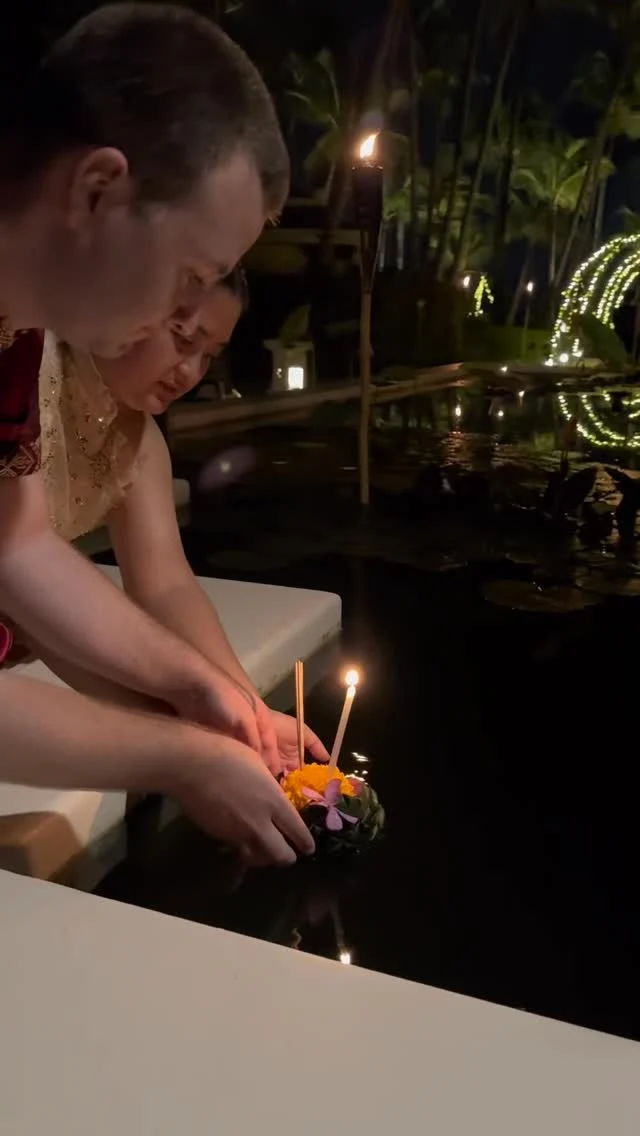Happy Loy Krathong from Santiburi Koh Samui ✨
Thank you for celebrating this magical Thai night with us.
May the full moon of Loy Krathong bring you peace, happiness, and light. 🌕