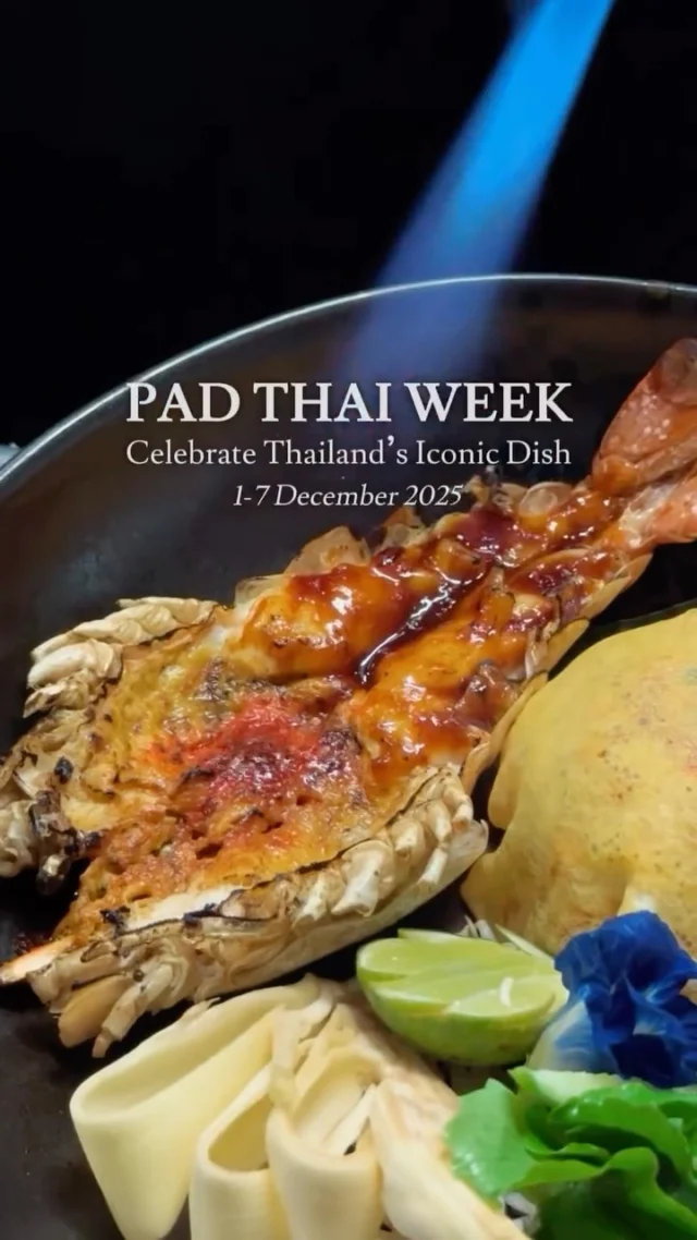 #PADTHAIWEEK
Celebrate Thailand’s Iconic Dish.
A week to savor the nation’s most beloved classic — Pad Thai. From the classic egg-wrapped Pad Thai to Wagyu and river prawn creations, every bite tells a story of Thai heritage and taste.

Menu Highlights
• Pad Thai with Charcoal-Grilled Jumbo River Prawn | ผัดไทกุ้งแม่น้ำย่างถ่าน
• Modern Twist Pad Thai with Charcoal-Grilled Thai Wagyu Striploin | ผัดไทเนื้อย่างวากิว
• Pad Thai Chaiya Style | ผัดไททรงเครื่อง เมืองไชยา
• Classic Pad Thai Wrapped in Egg Sheet (Chicken or Pork) | ผัดไทห่อไข่

Join us and savor the vibrant flavors of Thailand — reserve your table today.

Available 1 – 7 December 2025
📍 Sala Thai at Santiburi: 6:00 pm – 10:00 pm
📍 The Beach House: 12:00 pm – 10:00 pm

Booking in advance is highly recommended.

For reservations
📞 +66 (0)77 425 031
✉️ fb@santiburisamui.com

#PadThaiWeek #TasteOfThailand #ThaiFood #SantiburiKohSamui