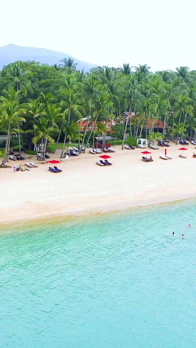 A shaded cabana, sea breezes, and a cocktail that matches the mood. ⁠
⁠
This is island life at its finest. 🌴⁠
⁠
#SantiburiKohSamui #สันติบุรีเกาะสมุย #SAiiDISCOVERY