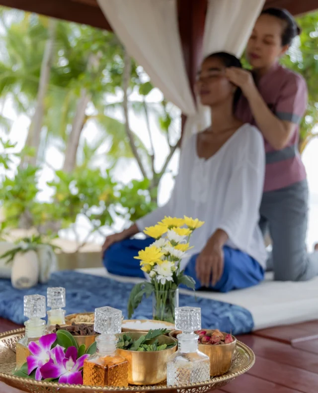 Let go. ⁠
With warm oils and gentle hands, our wellness experts help you find the kind of calm that stays long after you leave.⁠
⁠
Explore Santiburi Spa at the link in our bio.⁠
⁠
#SantiburiKohSamui #สันติบุรีเกาะสมุย #SAiiDISCOVERY