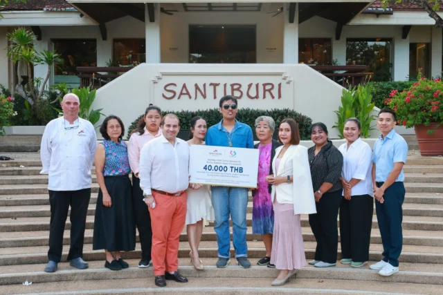 Giving back has always been at the heart of who we are.

Over the Christmas and New Year season, the Cheer Charity Bags project brought together the generosity of our guests and the dedication of our team. Through this shared effort, THB 40,000 was raised. We would like to extend our heartfelt thanks to all our guests for your kind support—your generosity made this initiative possible, and together we are grateful to have created something truly meaningful for the community.

The donation will be used to support the maintenance of the school at the Samui Special Needs Foundation, with members of our Engineering team also contributing their time and hands to assist with the renovation works.

On 5 February 2026, Santiburi Koh Samui had the pleasure of welcoming representatives of the Foundation’s committee, teachers and students to an evening experience at Sala Thai, shared as a heartfelt expression of our gratitude and our ongoing commitment to care for and support the Samui community.

#SantiburiKohSamui #สันติบุรีเกาะสมุย #SAiiDISCOVERY