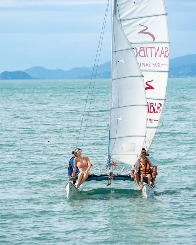 From family sailing to sandcastle afternoons, memories made here last beyond the holiday.⁠
⁠
#SantiburiKohSamui #สันติบุรีเกาะสมุย #SAiiDISCOVERY