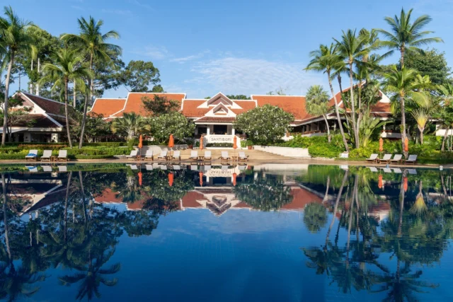 Slow days come naturally in Koh Samui.⁠
⁠
By the water, under the palms, with nowhere else to be and nothing to rush you. ⁠
⁠
Just time moving gently, exactly as it should at #SantiburiKohSamui⁠
⁠
Photo courtesy of @paikubpong⁠
⁠
⁠
#สันติบุรีเกาะสมุย #SAiiDISCOVERY