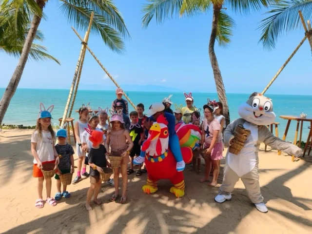 Easter Memories at Santiburi Koh Samui 🐰
From all-day activities at Panya & Yim’s Junior Camp to our delightful An Eggcellent Easter Dinner buffet — the day was filled with joy, laughter, and unforgettable moments.
Thank you to everyone who joined us for this special celebration. 🥚💐✨

#SantiburiKohSamui #สันติบุรีเกาะสมุย #SAiiDISCOVERY