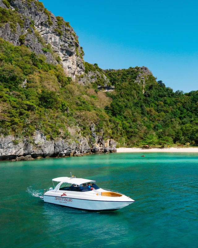 Set out on a sundown cruise across calm waters, where golden skies meet gentle sea breezes, with bubbles and canapés in hand. ⁠
⁠
As night falls, continue into Fisherman’s Village, where street food, local finds, and island charm come alive.⁠
⁠
A perfect blend of adventure and relaxing.⁠
⁠
Reserve your Sundown Cruise experience in Koh Samui via the link in our bio.⁠
⁠
⁠
#SantiburiKohSamui #สันติบุรีเกาะสมุย #SAiiDISCOVERY⁠