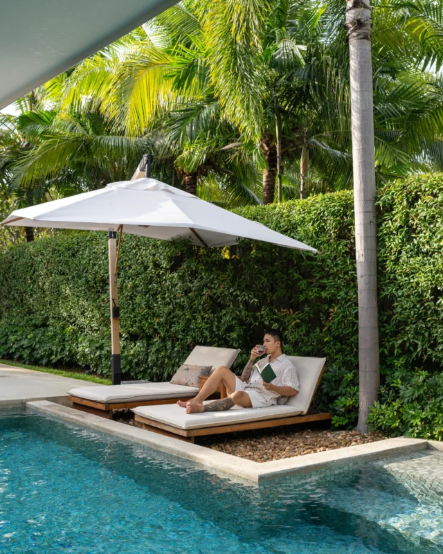 The Grand Reserve Pool Villa opens into sunlit spaces, a private garden, and your own pool, where each moment is yours to unwind, reset, and simply be.⁠
⁠
Thoughtfully designed for comfort and calm, this is island living with a deeper sense of peace of mind.⁠
⁠
Beautifully captured by @paikubpong.⁠
Discover more via the link in our bio.⁠
⁠
⁠
#SantiburiKohSamui #สันติบุรีเกาะสมุย #SAiiDISCOVERY⁠