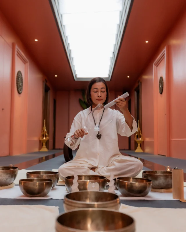Find your balance through sound. 🌿⁠
⁠
From gentle sound healing to mindful wellness rituals, each experience is designed to help you reset, reconnect, and settle into a calmer state of mind.⁠
⁠
Visit during your stay and discover more about our wellness experiences via the link in bio.⁠
⁠
#SantiburiKohSamui #สันติบุรีเกาะสมุย #SAiiDISCOVERY #Wellness #SoundHealing⁠