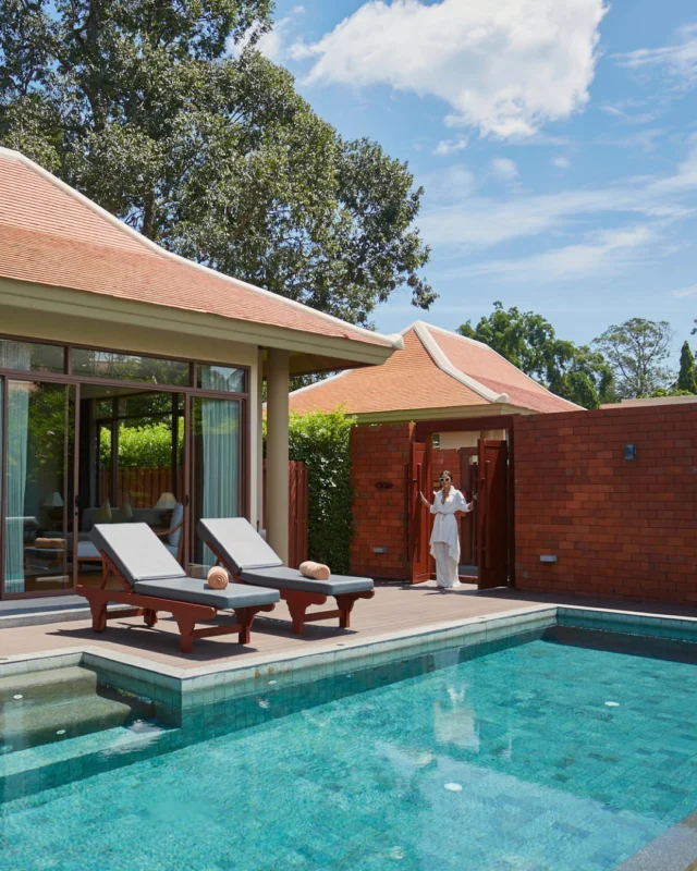 A villa that gives every part of the day its own space. 🌿⁠
⁠
Wake to warm Thai-inspired interiors, move from your private pool to lunch on the outdoor deck, then retreat to the garden as the afternoon settles in. The Grand Deluxe Pool Villa brings indoor and outdoor living together, with space to sleep, dine and spend the day entirely at your own pace.⁠
⁠
Discover your private villa escape via the link in bio.⁠
⁠
#SantiburiKohSamui #สันติบุรีเกาะสมุย #SAiiDISCOVERY⁠