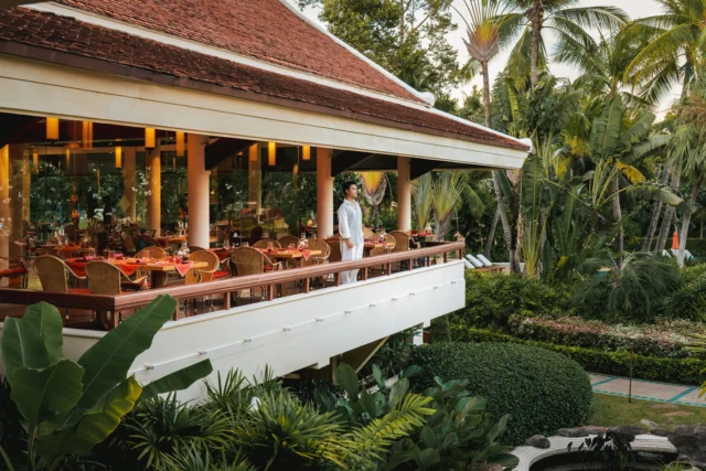 Thai flavours, tropical surroundings and timeless charm at @salathaiatsantiburi. 🌿⁠
⁠
Make it part of your Koh Samui evening and reserve your table during your stay.⁠
⁠
Photo courtesy of @go.wayfinder⁠
⁠
📍 Sala Thai at Santiburi | 6.00 pm – 10.00 pm⁠
⁠
#SantiburiKohSamui #สันติบุรีเกาะสมุย #SAiiDISCOVERY⁠